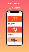 Fast Food Gutscheine BurgerKing KFC McDonalds screenshot 3