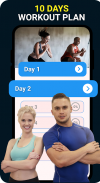 Потеря веса - 10 кг / 10 дней, фитнес-приложение screenshot 0