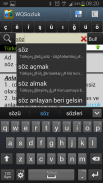 WQSozluk- Turkish Offline Dict screenshot 0