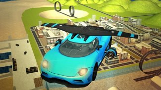 Flying Sport Car Simulator2016 screenshot 9