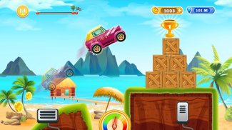 언덕 경마 자동차 게임 을 위한 소년들 screenshot 1