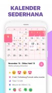 Kalender Menstruasi - Kalender Ovulasi & Kehamilan screenshot 6