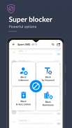 Mezo - Spam Blocker, SMS Block screenshot 3