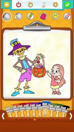 Gambar Mewarnai Halloween 1 4 Unduh Apk Android Aptoide Screenshot