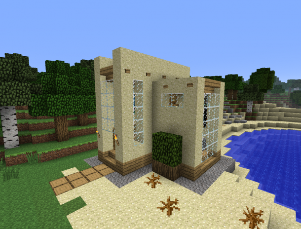 Desain Dalam Rumah  Di Minecraft