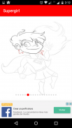 How to draw Comic Supergirls screenshot 5