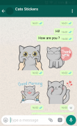 New WAStickerApps 😻 Cat Stickers For Chat screenshot 3