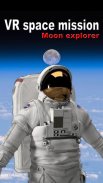 VR Space mission:Moon Explorer (Google Cardboard) screenshot 0