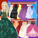 Puppe Prinzessin prom dress up Icon