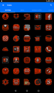 Red Orange Icon Pack screenshot 20
