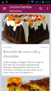 Cocina Familiar - Recetas screenshot 0