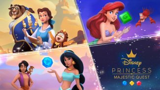 Disney Princess Gemme e Magie: avventura match-3 screenshot 2