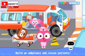 Papo Town: Hospital screenshot 8