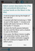 Astronomie, erstaunliche Raumfakten screenshot 8