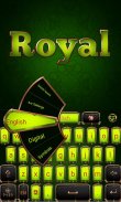 Royal GO Keyboard Theme &Emoji screenshot 2