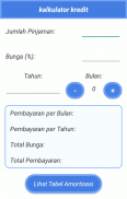 kalkulator kredit screenshot 0
