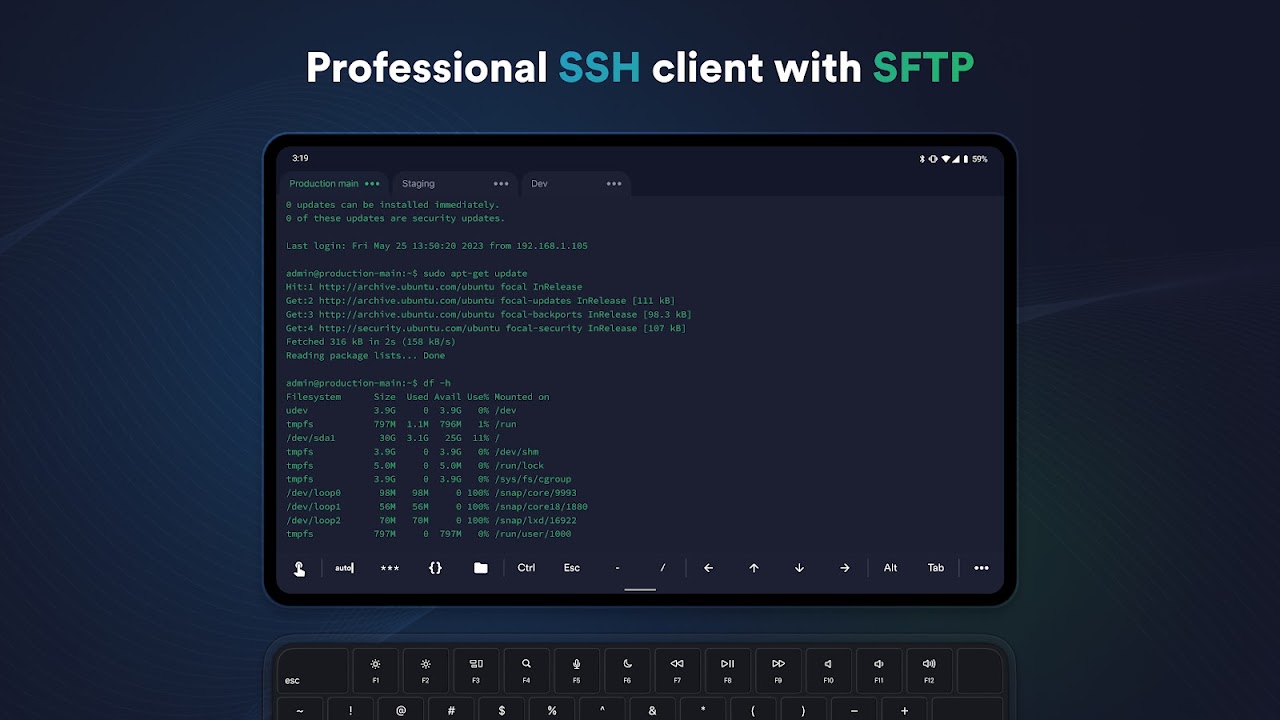 Termius - SSH and SFTP client - Загрузить APK для Android | Aptoide