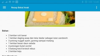 Resep Bekal Anak screenshot 4