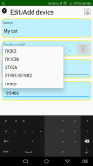 GPS Car Tracker Setting SMS screenshot 5