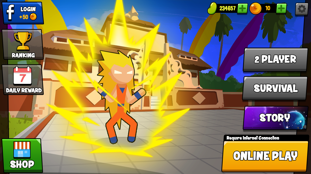 Download Stick Dragon Fight Warrios android on PC