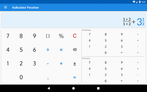 Kalkulator pecahan dengan solusinya screenshot 8