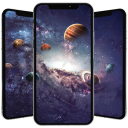 Galaxy achtergronden Icon