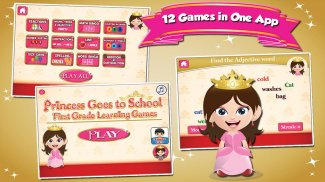 Prinzessin First Grade Spiele screenshot 0