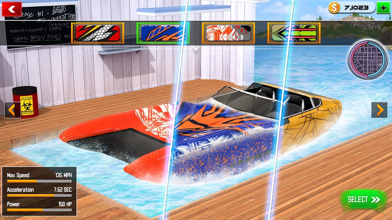 Doodle Speed Boat Stunt Race - Free Jet Ski Racing Game by 12