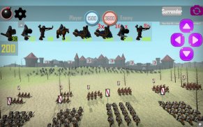 Medieval pertempuran 3D screenshot 0