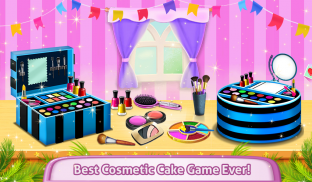 Makeup Cosmetic Cake Box Game screenshot 3