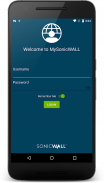 MySonicWALL screenshot 1
