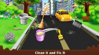 Country Cleaning Games ForKids screenshot 1