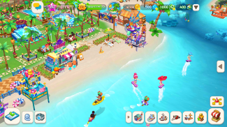 O meu pequeno paraíso : Jogo de Gestão de Resorts screenshot 0