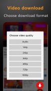 Video downloader - Download fo screenshot 0