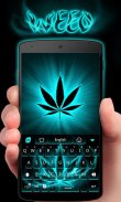 GO Keyboard Theme Weed screenshot 0