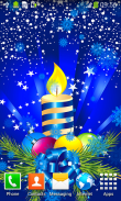 candele natale Live Wallpapers screenshot 3