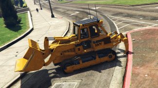 Dozer simulator excavator screenshot 2