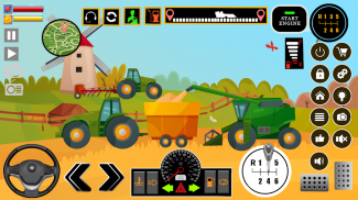 Farm Tractors Dinosaurs Games screenshot 14