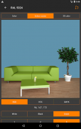 RAL + NCS + PANTONE color chart. Wall paint tester screenshot 3
