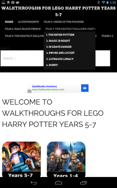 LEGO HARRY POTTER ANDROID CHOMIKUJ - Wroc?awski Informator 