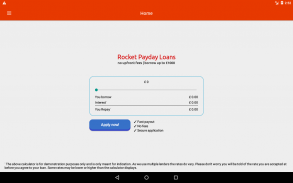 Rocket Payday Loans screenshot 1