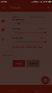Twilight Blue Light Filter screenshot 1