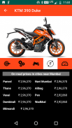 KTM Bikes India : Price, Mileage, Features screenshot 1