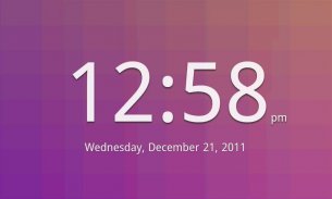 Smooth Clock Lite screenshot 0