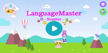 LanguageMaster Numbers - Brain Creative training screenshot 1