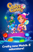 Crafty Candy: приключения в игре «три в ряд» screenshot 4