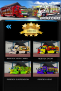 Livery Truck Canter Bussid Gold screenshot 7