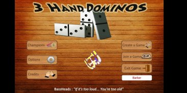 Bassheads 3 Hand Dominos screenshot 3