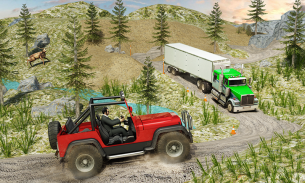 Offroad Jeep Prado Driving- Truck Driver Sim screenshot 0