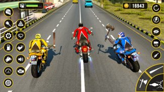 Moto Bike Attack Race 3d games screenshot 13